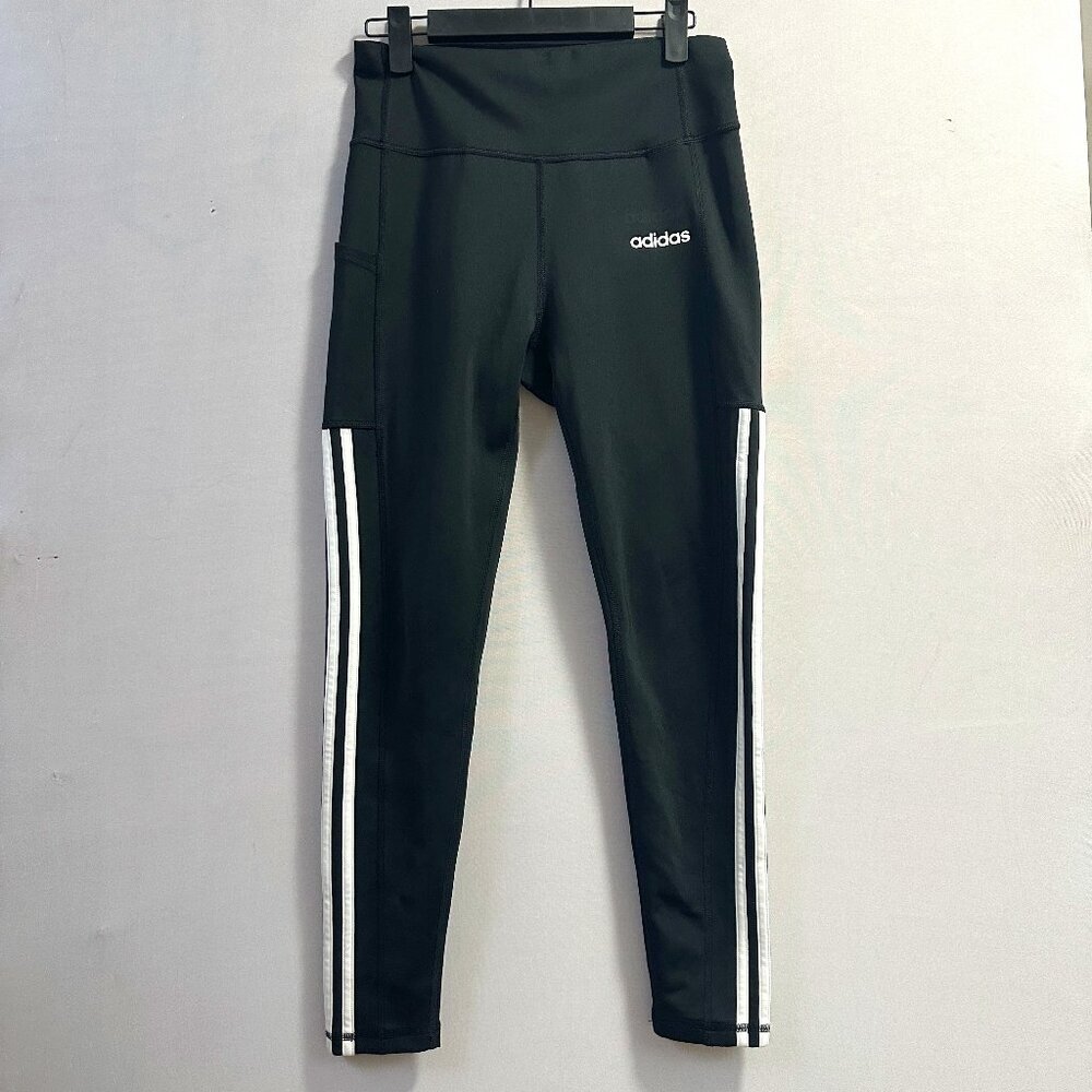 Lady‘S  Three Stripe Legging with Pocket (M)